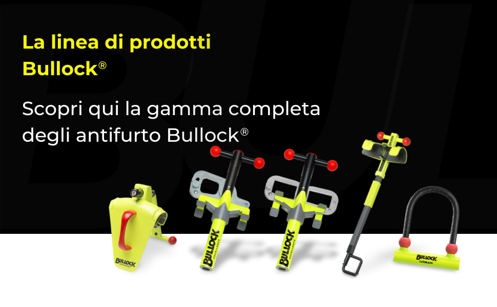 Універсальний замок-протикрадій Bullock Absolute для авто