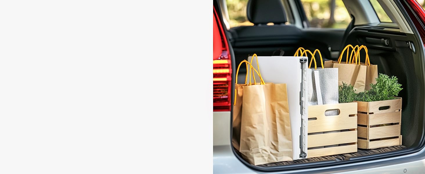 Складаний садовий стіл-буфет Floordirekt Akita 183x76 см з ручкою для перенесення - для тераси, балкона, кемпінгу