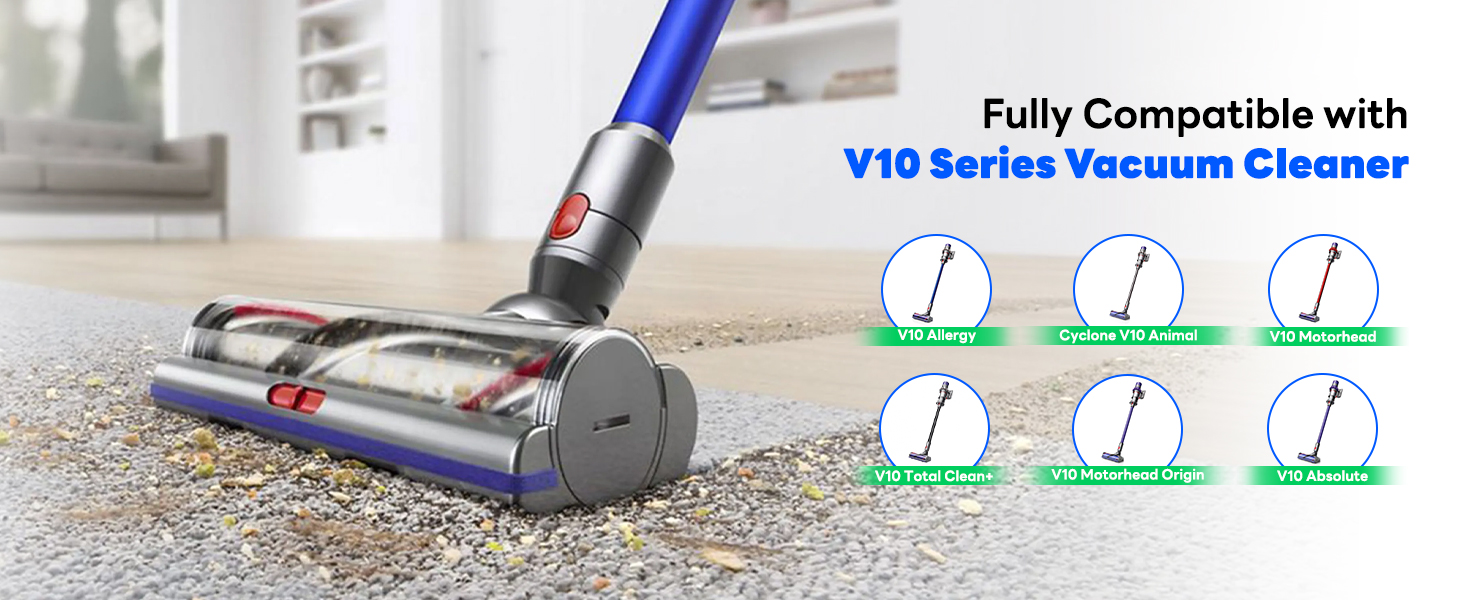 Акумулятор для пилососа Dyson V10, 7200mAh (V10 Animal, V10 Absolute, V10 Motorhead, SV12, V10 Fluffy)