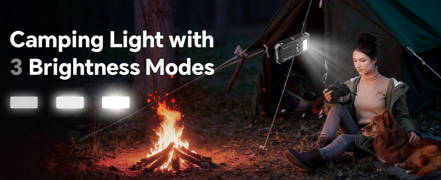 Сонячний Power Bank 26800mAh з 5 виходами USB та USB-C, водонепроникний, з ліхтариком та карабіном, для кемпінгу та зарядки телефонів/планшетів (сірий)