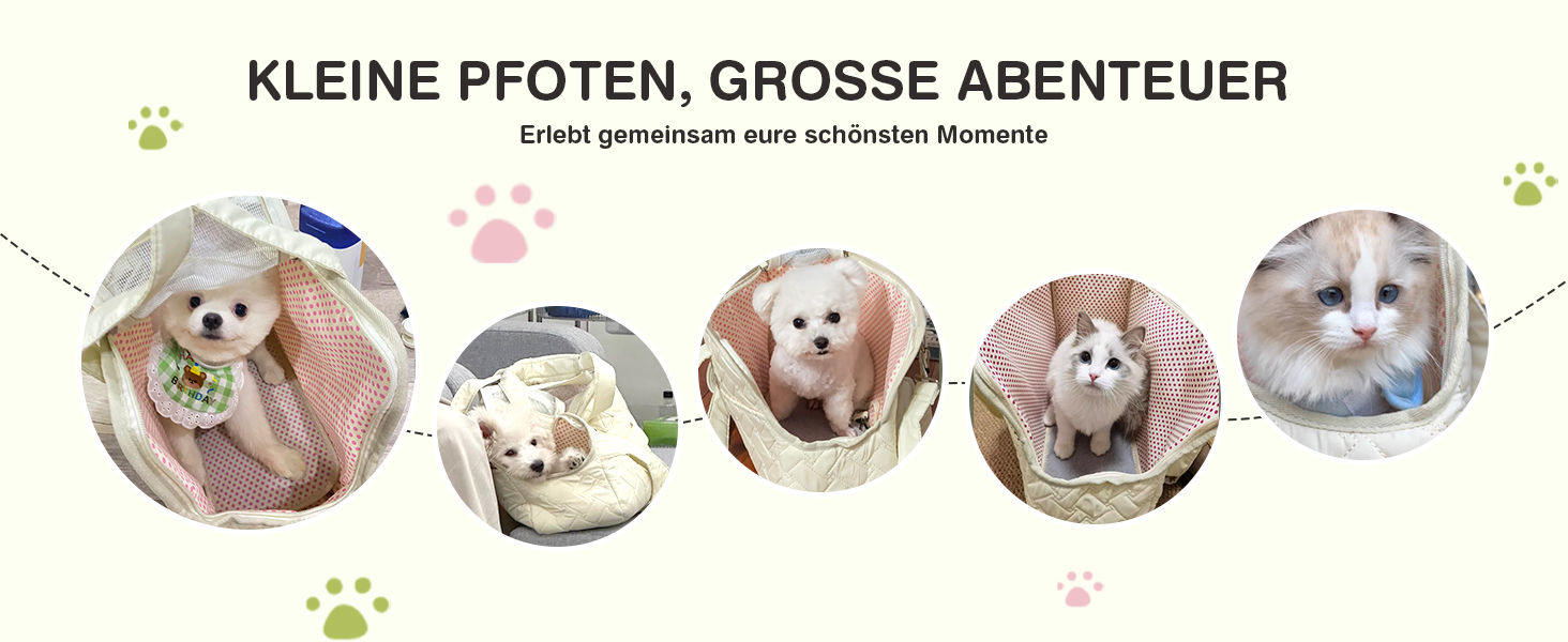 Транспортна переноска для котів та собак, переноска для тварин, сумка-переноска для собак та котів, аксесуари для подорожей, переноска для цуценят, регульований поводок (Сріблястий, L)