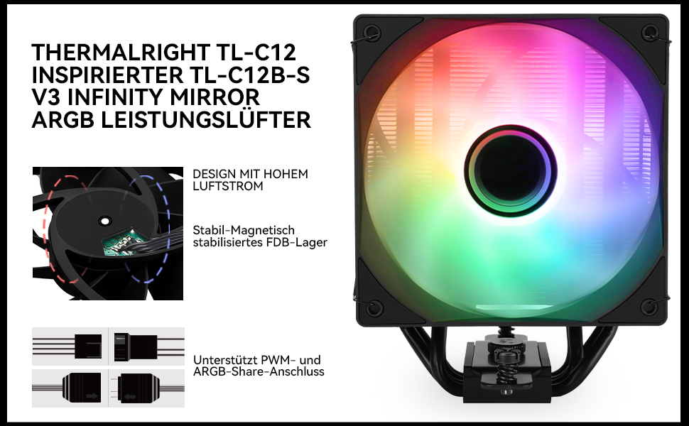 Thermalright Assassin Spirit 120 Vision ARGB: Кулер CPU з IPS LCD екраном 1.54