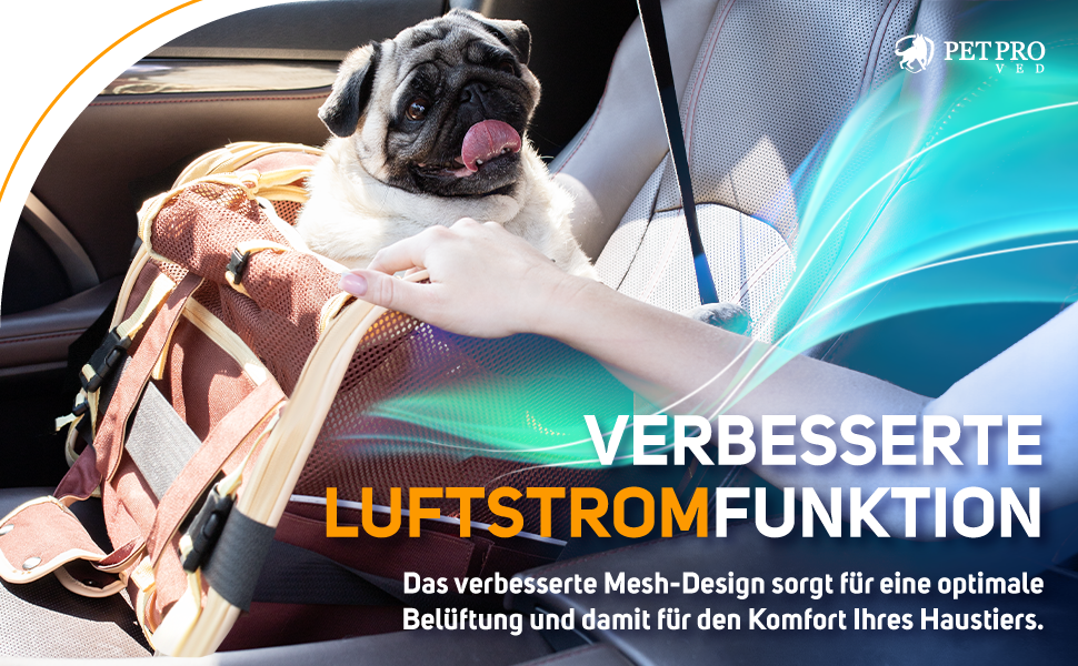 Транспортна переноска для кота та собаки, сумка-переноска для маленьких собак та котів, коричнева, 51 x 36 x 33 см