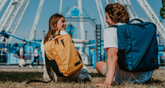 Валіза American Tourister Pulsonic Spinner L 81 см, розширювана, 113/122 л, синя (Combat Navy), для подорожей