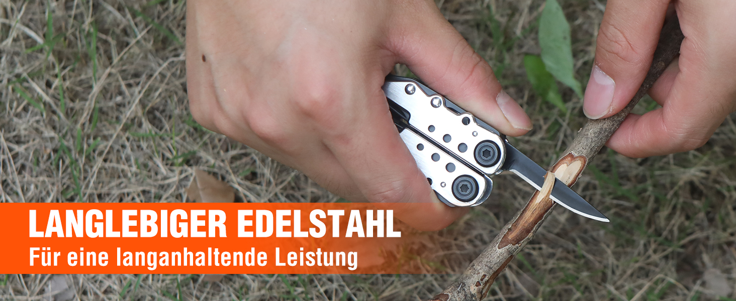 Мультитул ValueMax 13-в-1: мультиінструмент з плоскогубцями та ножем для кемпінгу та ремонту