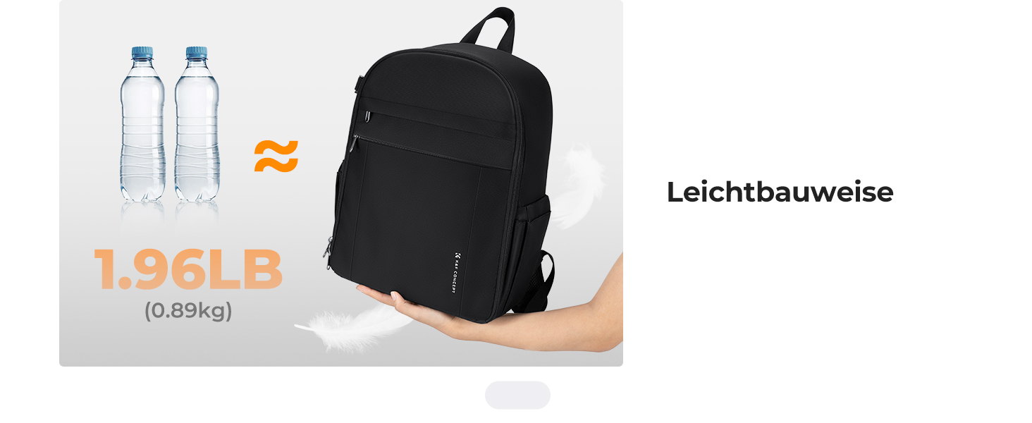 Рюкзак для фотокамери K&F Concept: компактний, легкий, з дощеміцким покриттям, для DSLR/SLR, з відділенням для штатива