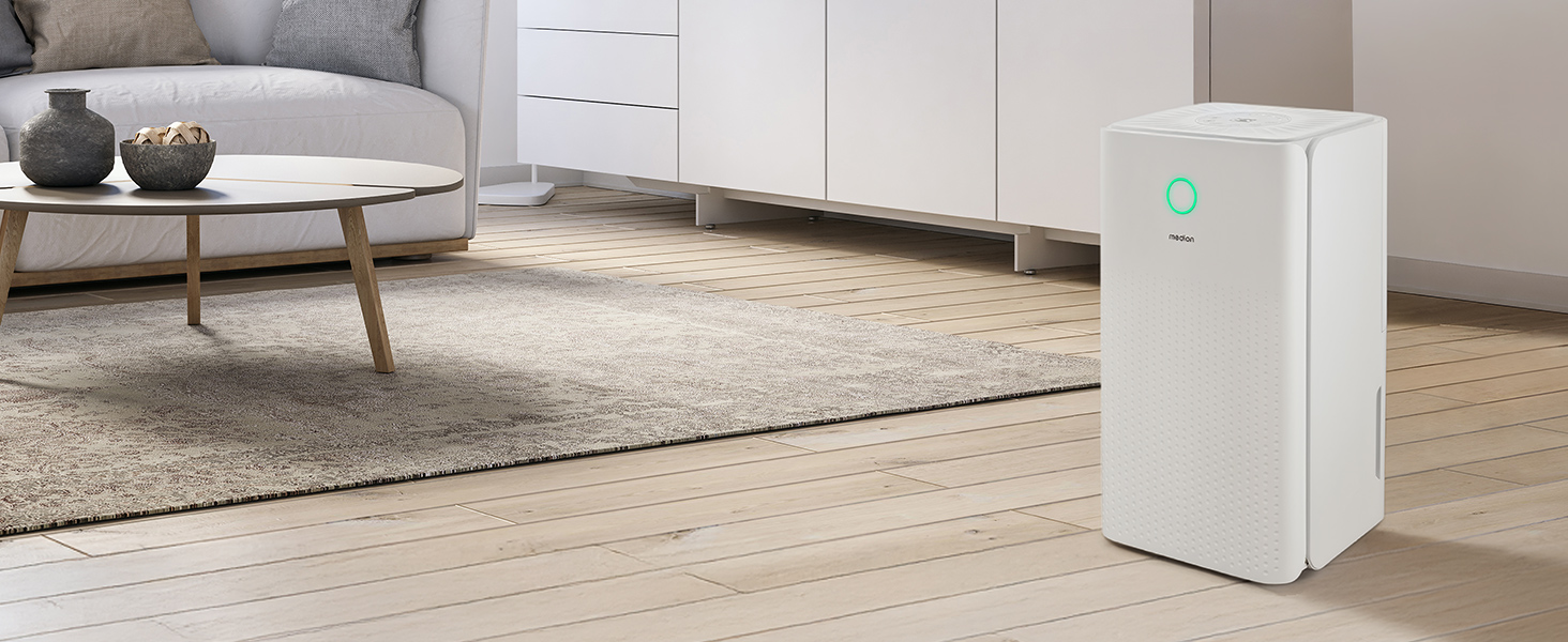 Електричний осушувач повітря MEDION DH10 - 12л, 15м², тихий, з таймером