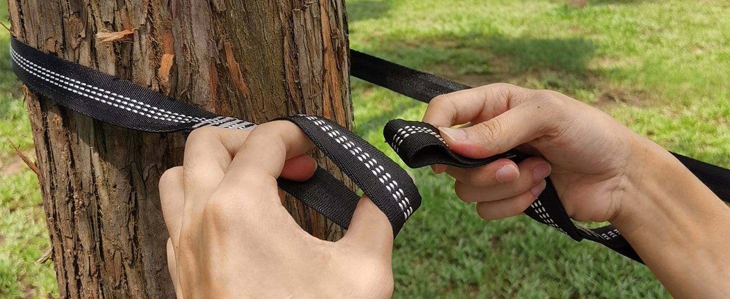 Гамак-намет для кемпінгу з москітною сіткою та сонцезахистом, 290x140 см, великий простір, багатофункціональний, легкий, з ременями для кріплення до дерева, підлоговий намет для відпочинку на природі, пішохідний туризм, зелений