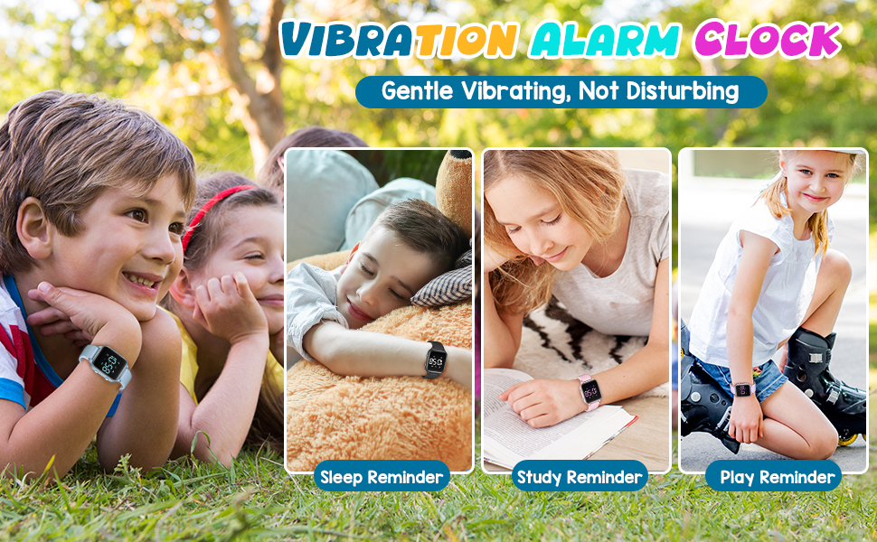 Дитячий розумний годинник для дітей 5-14 років: спорт, крокомір, будильник, Rock Blue