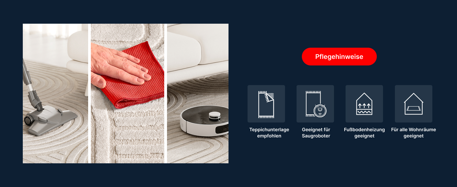 Килим Interiyou для вітальні/спальні/дитячої Cannes, 120x170 см, кремовий - короткий ворс, скандинавський бохо, геометричний малюнок, високий/низький ворс