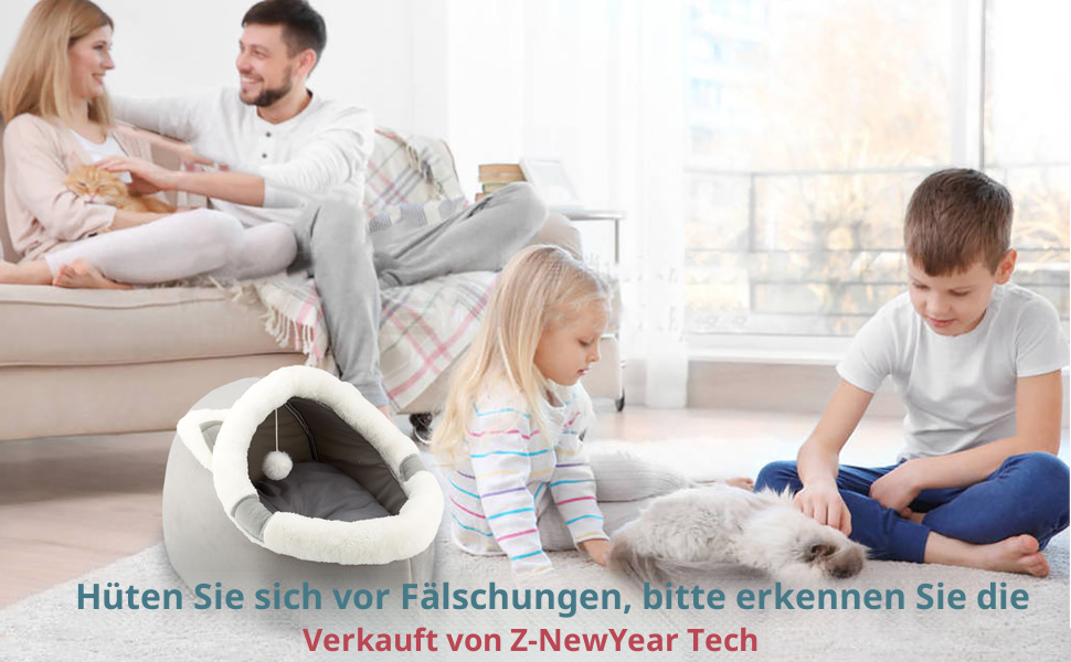 Кішка ліжко для дому з іграшками, лежанка для собак, будиночок для кошенят, знімний м'який подушка, супер м'яка