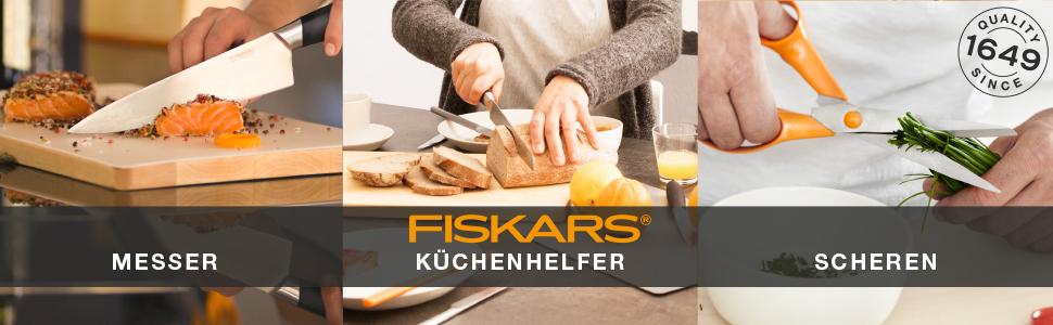 Овочечистка Fiskars Functional Form 15 см, сталь/пластик, чорна (1016122)