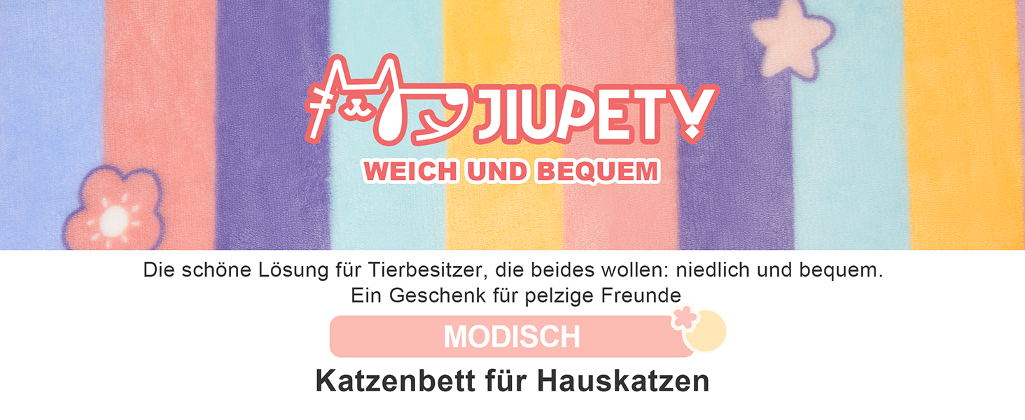 Кігтечка для котів Jiupety: будиночок-кіготь, лежанка з неслизьким дном, зручне гніздечко, розмір M (41x41x33 см), кольоровий, для котів