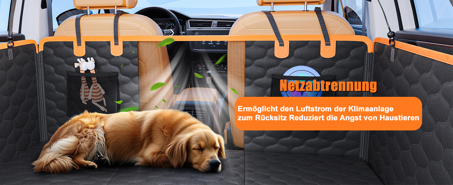 Накидка для собак у машину JOEJOY, захист заднього сидіння, водовідштовхувальна, стійка до подряпин, з кріпленням для безпеки, нова модель