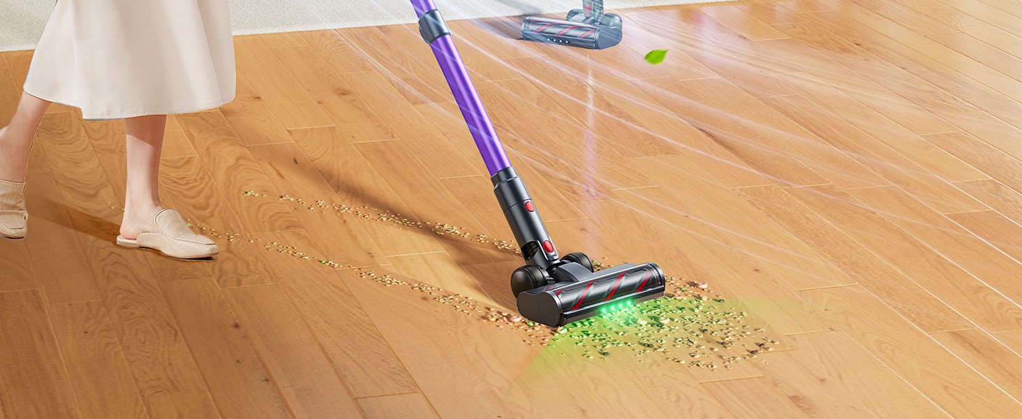 Бездротовий акумуляторний пилосос 600W з ароматерапією та станцією зарядки, 1.5L контейнер, для дому, авто, видалення шерсті тварин, твердих поверхонь, килимів