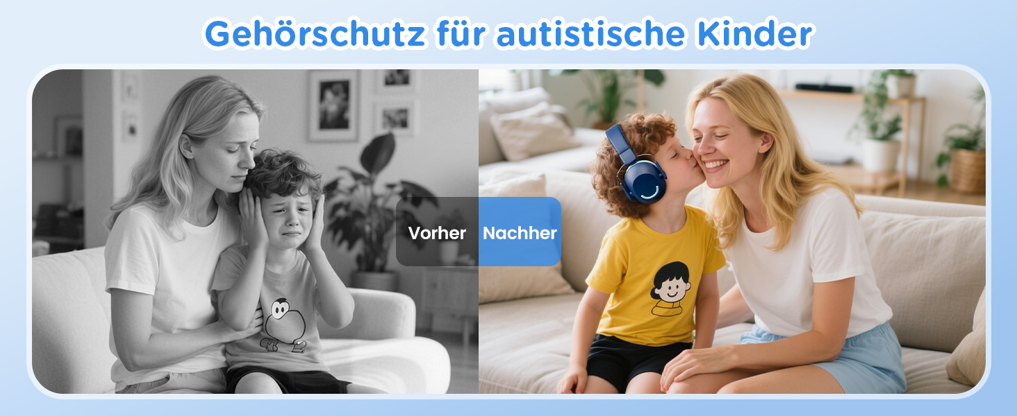 Навушники шумопоглинаючі для дітей Link Dream, SNR 30dB, 3-16 років, блакитні