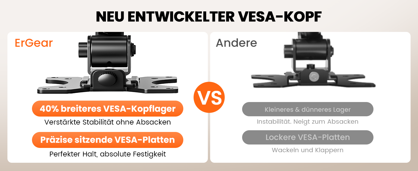 Кріплення для монітора ErGear 13-34