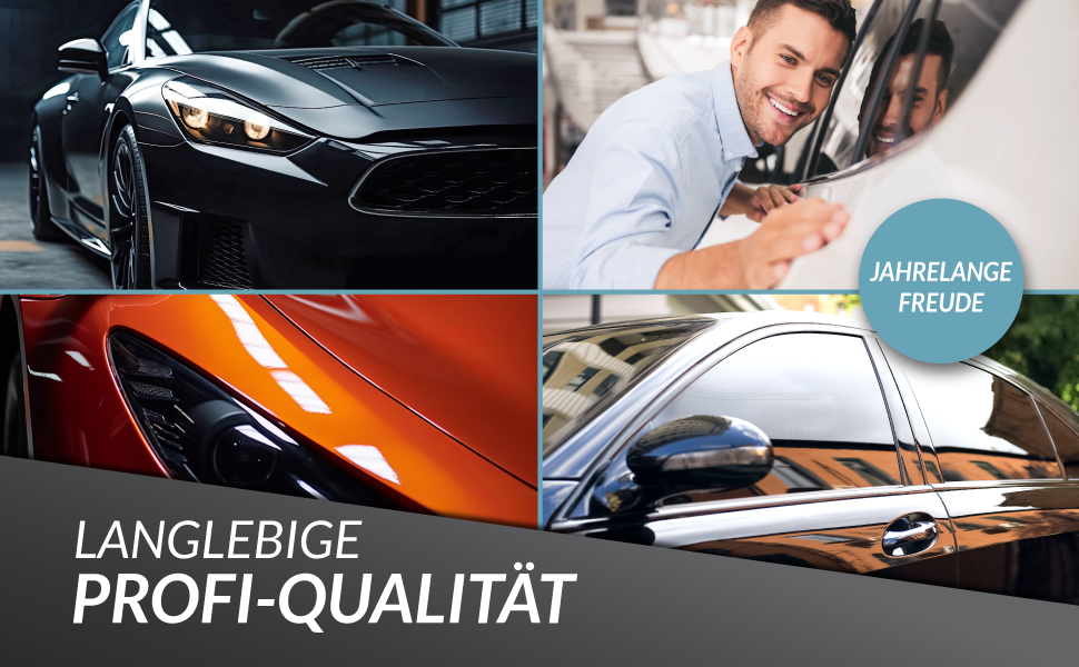 Набір мікрофібрових рушників для автомобіля Glart 471PP6, 6 шт. (60x40 см) — серветки для полірування лаку, скла та салону, без розводів та ворсу, антрацит/синій