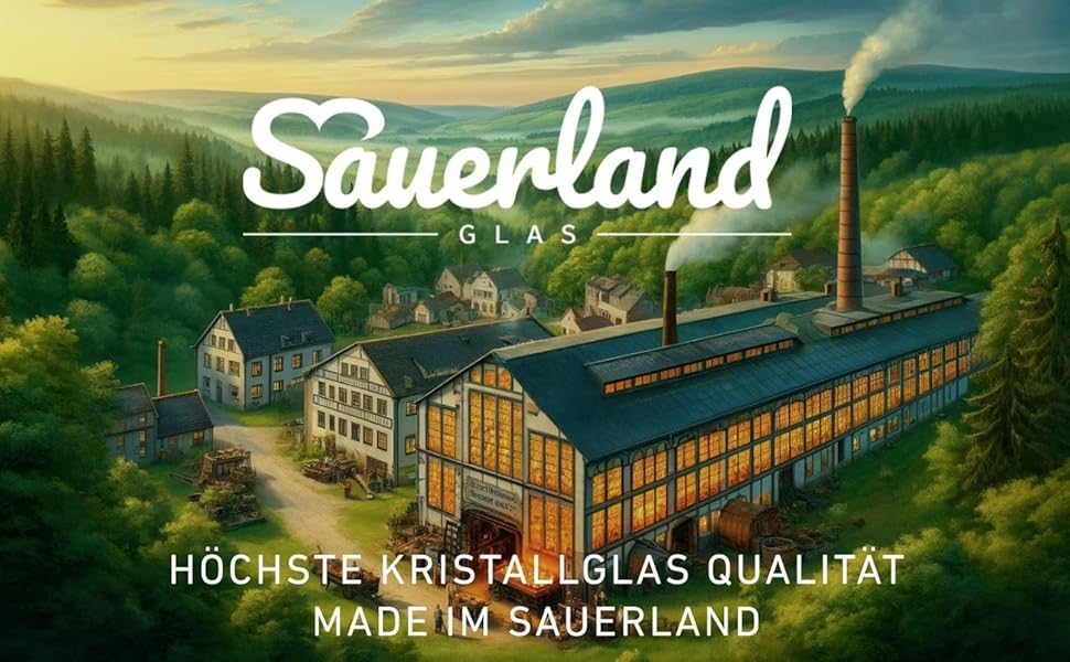 Набір з 6 склянок Sauerland GLAS Sarah, 700 мл - склянки для напоїв