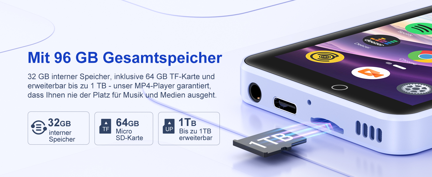 MP3 плеєр з Bluetooth та WiFi, 4.02