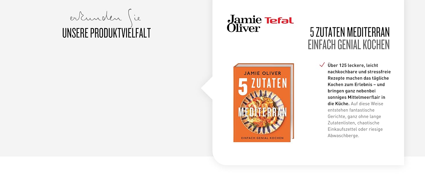 Сковорода Tefal Jamie Oliver Cook's Classics 28 см, індукційна, антипригарна, з термоіндикатором, нержавіюча сталь