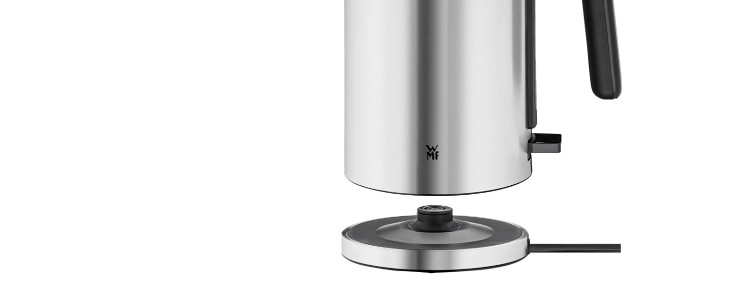 Електрочайник WMF Lono 1,6 л, нержавіюча сталь, 2400 Вт, з підсвіткою та фільтром від накипу