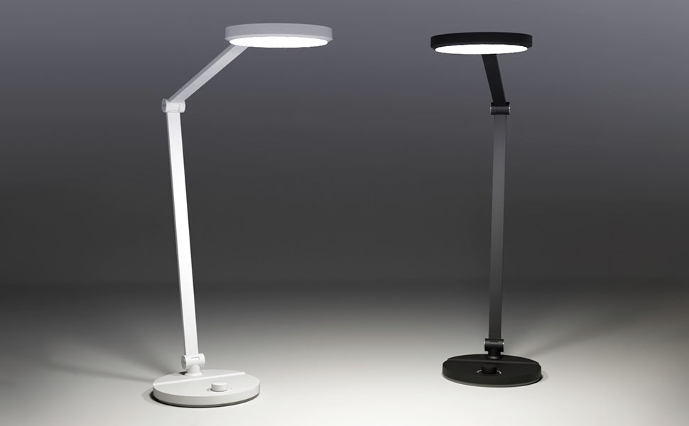 LED лампа настільна FeinTech LTL00121 з регулюванням яскравості, чорна