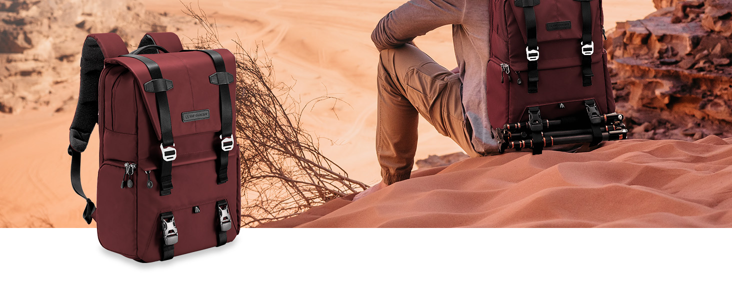 Рюкзак для камери K&F CONCEPT 20L з відділенням для ноутбука 15.6