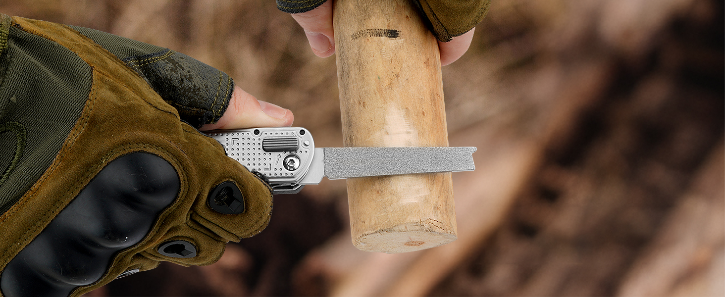 Мультитул BIBURY: тактичний ніж для виживання, EDC, подарунок для чоловіків, мультиінструмент для туризму та повсякденного використання