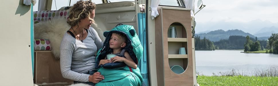 Спальний мішок для дітей Deuter Starlight, колір reef-slateblue