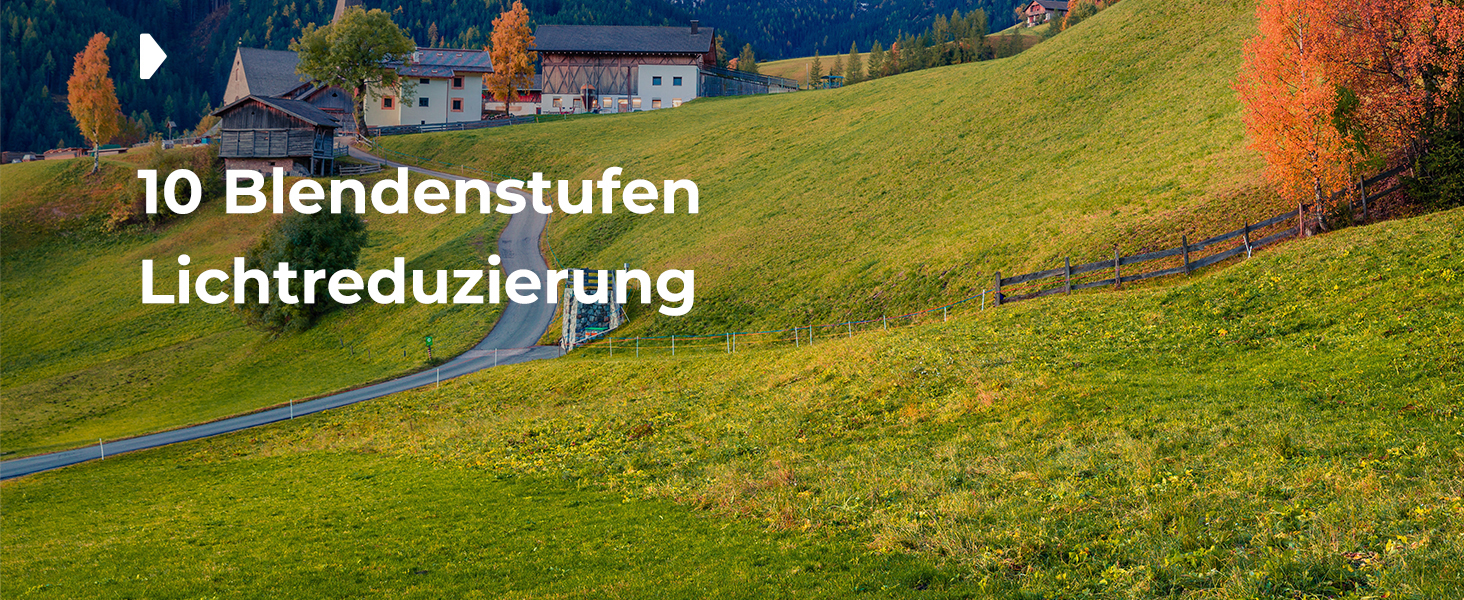 Фільтр ND K&F Concept Variabler 67mm ND3-ND1000 (змінний, 1.5-10 ступенів затемнення, Nano-Dazzle)