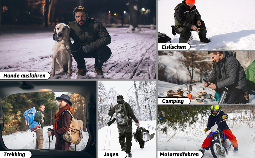 Обогрівальний жилет Gokozy для чоловіків та жінок з акумулятором 10000 mAh та 5 зонами обігріву, чорний XL