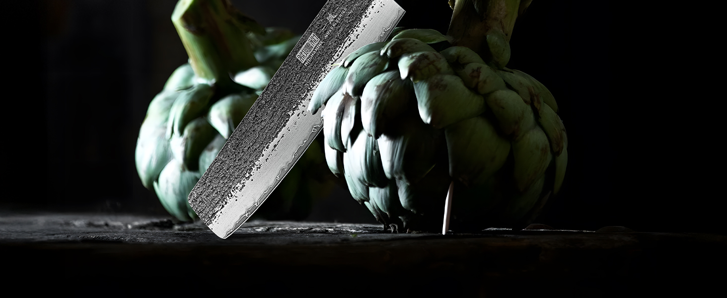 Професійний японський кухонний ніж HOSHANHO Gyuto 20 см для м'яса та овочів