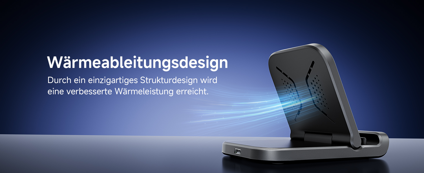 Бездротова зарядка SwanScout для Samsung Galaxy Z Flip 7/7 FE, 6/5/4/3 та Moto Razr 60/50/40 (Ultra), SwanScout 501S (чорний)