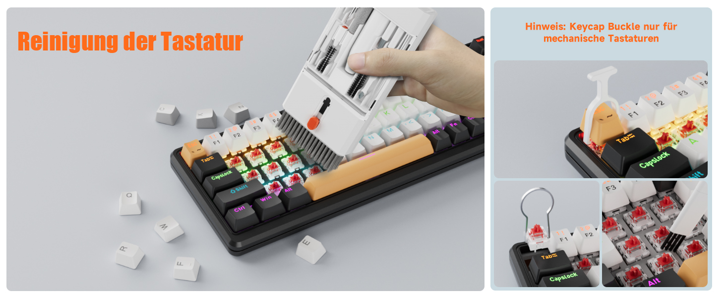 Набір для чищення гаджетів 22-в-1: навушники, телефони, клавіатури, камери, монітори, планшети, автоекрани. З щіткою та спреєм