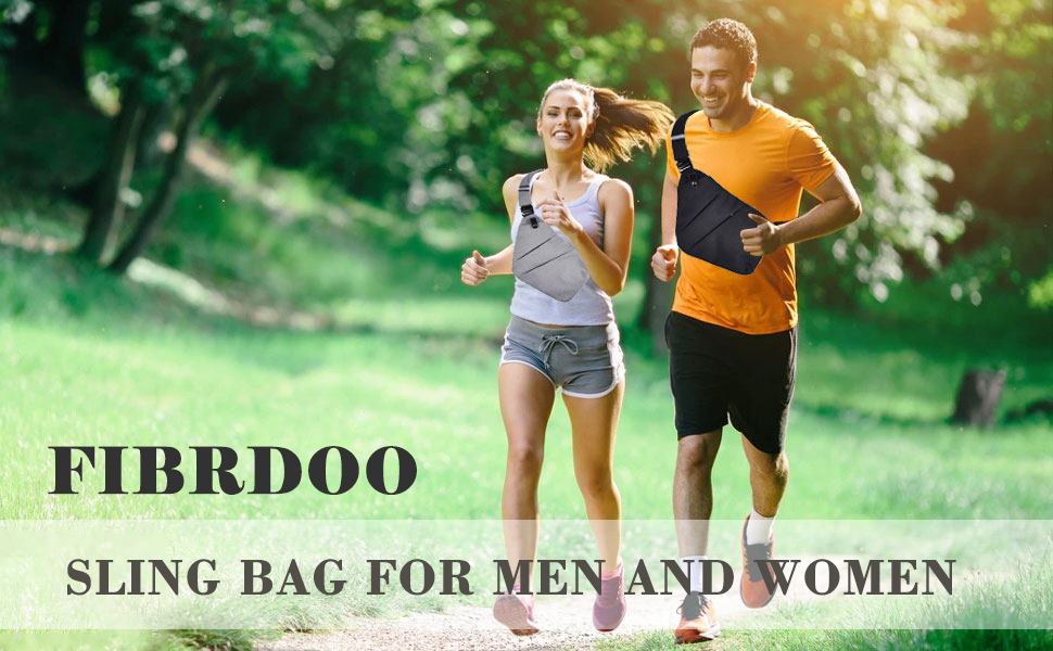 Сумка на груди Fibrdoo, антикрадіжна, через плече, чоловіча/жіноча, сіра, для подорожей, спорту та активного відпочинку