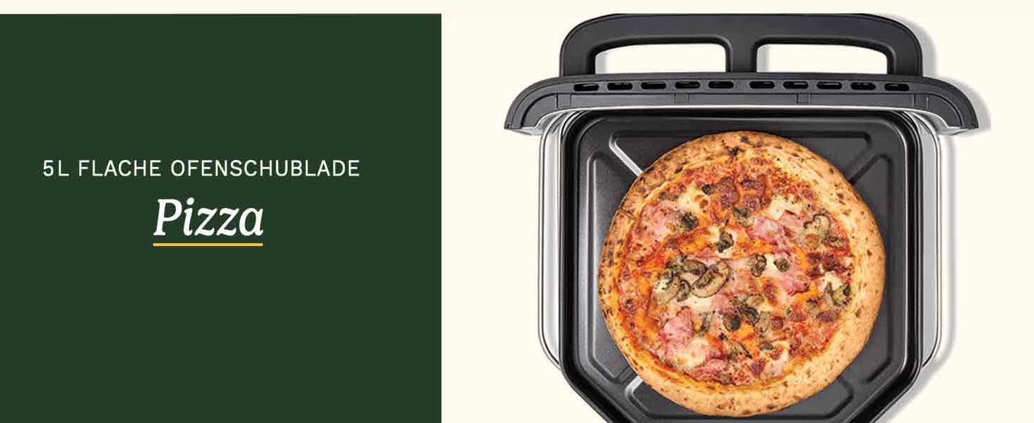 Фритюрниця Cuisinart XXL 10.4L з двома зонами нагріву | Без PFAS та хімікатів | Для смаження, грилю, випікання, дегідратації та підтримання тепла | 2 камери (2 x 5.2L) | 8+ порцій | Деталі придатні для миття в посудомийній машині (3 камери, нержавіюча сталь)