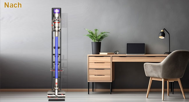 Підставка для пилососа OUTBROS, сумісна з Dyson Gen5 V15s V15 V12 Slim V11 V10 V8 V7 V6, органайзер аксесуарів, чорний