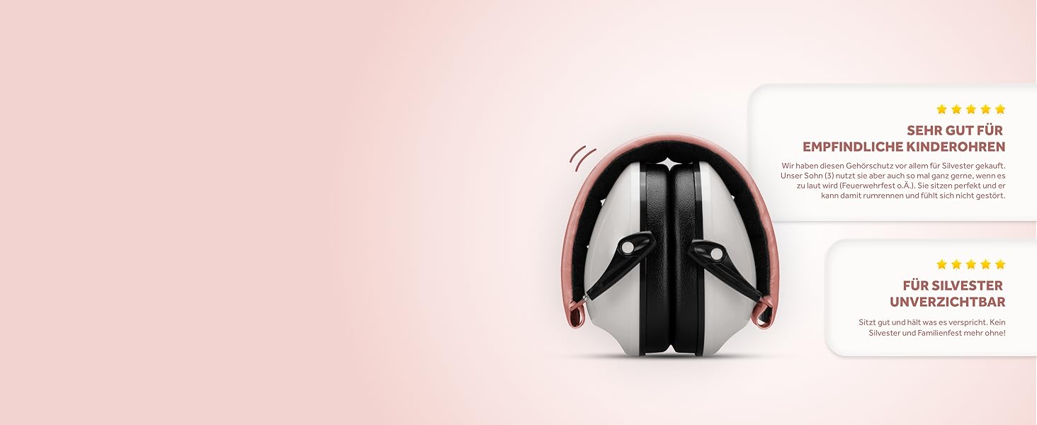 Schallwerk® Kapselgehörschutz Kiddies: Навушники для захисту вух для дітей | Навушники для захисту від шуму, преміум-якість, mini, для повсякденного використання та заходів (Унікорн Дасті)