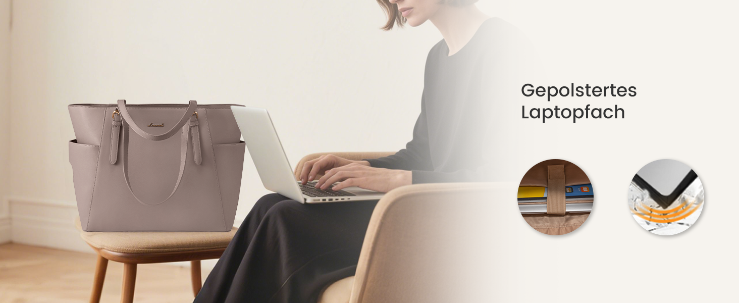 Сумка жіноча LOVEVOOK для ноутбука 15.6