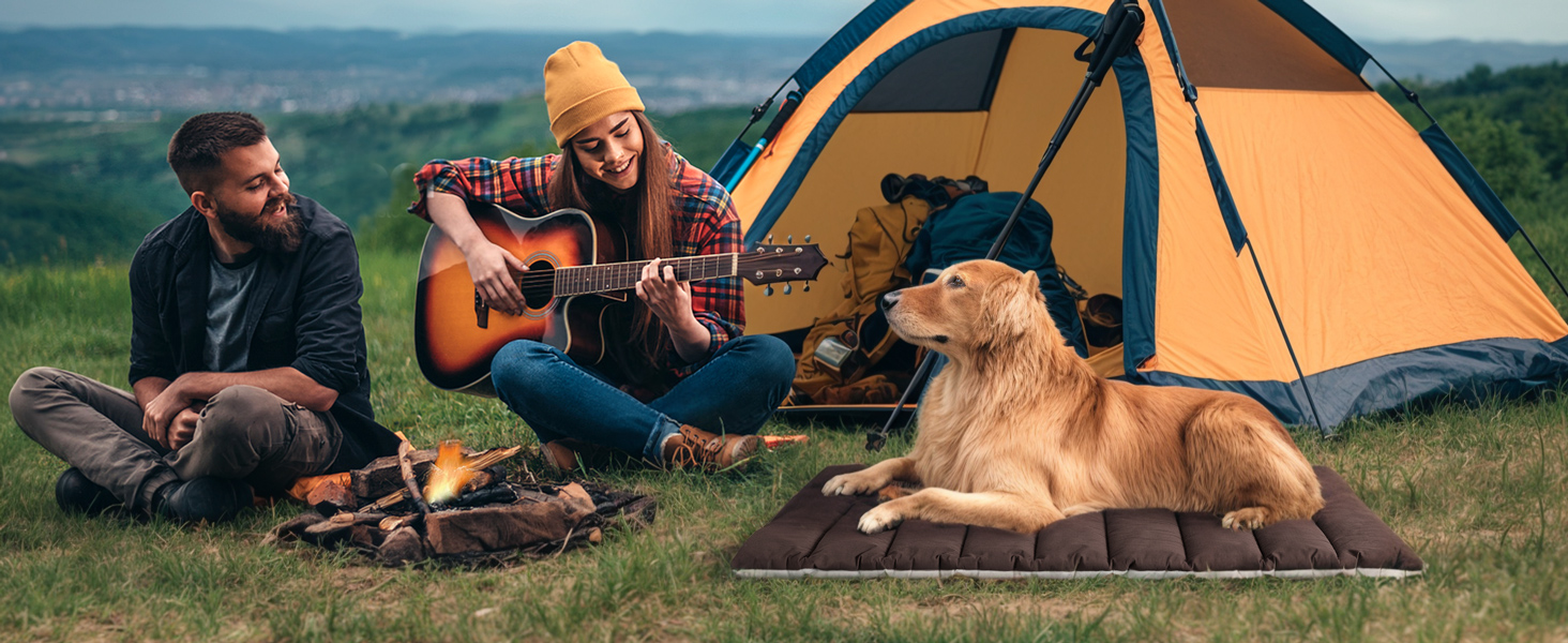 Водонепроникний килимок для собак Western Home: зручний, портативний, 110x68 см (колір: коричневий)