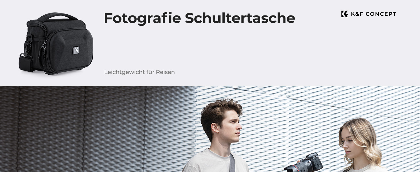 Сумка для камери K&F Concept для DSLR/SLR, фотосумка з кріпленням для штатива, фоторюкзак, компактна