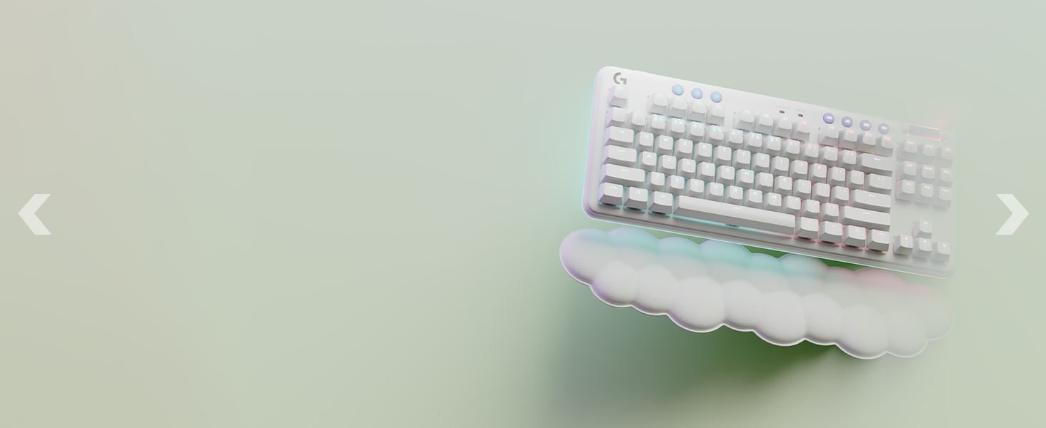 Мікрофон Logitech G Blue Yeti USB для стрімінгу, подкастів та запису (білий). Преміум-якість, Blue VO!CE, сумісний з PC та комп'ютером.