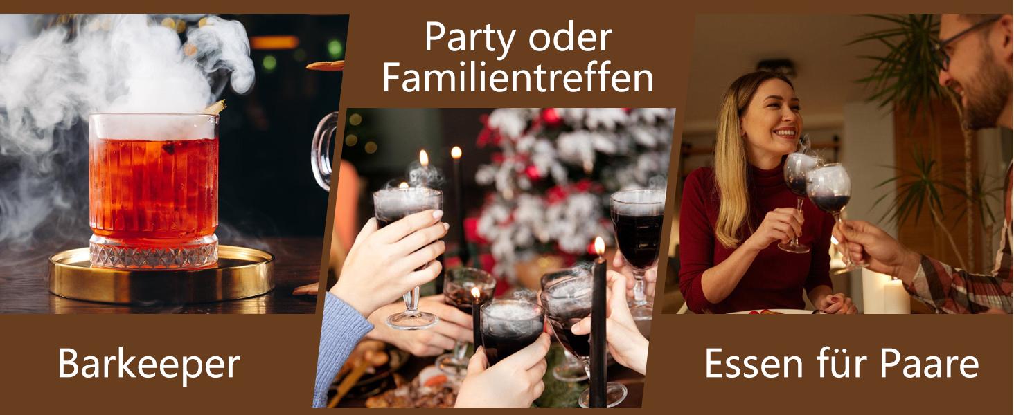 Набір для копчення коктейлів з ліхтариком, коптильня для віскі з факелом, 4 види дерев'яної стружки, подарунок для батька, чоловіка та любителів коктейлів (без бутану), коптильня для коктейлів з факелом з стружкою вишні