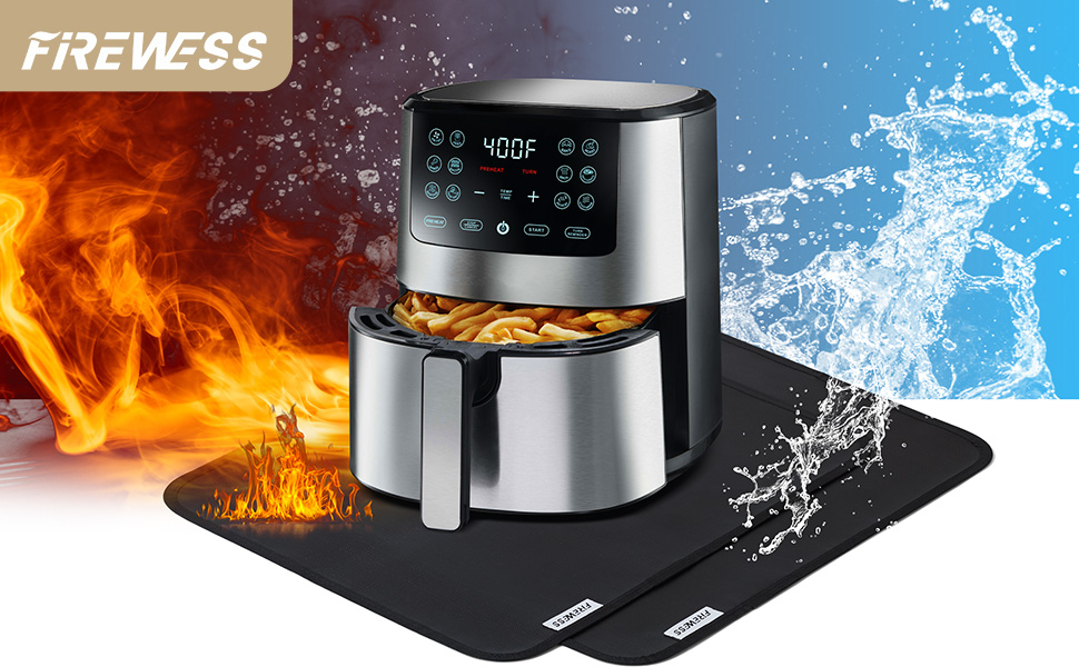 Термостійкі підкладки під фритюрницю та кавомашину 38x46 см (2 шт.)