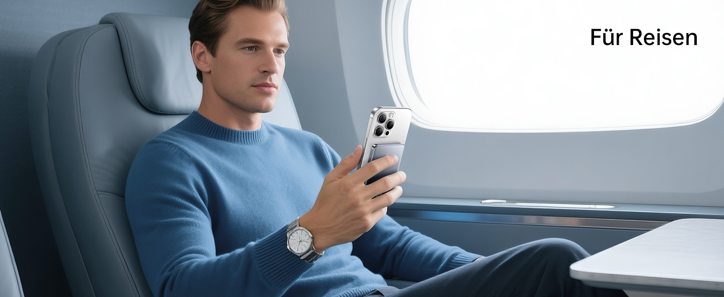 iWALK Powerbank MagSafe 5000mAh з LED-дисплеєм (Сірий) - Бездротова зарядка для iPhone 17/16/15/14/13/12