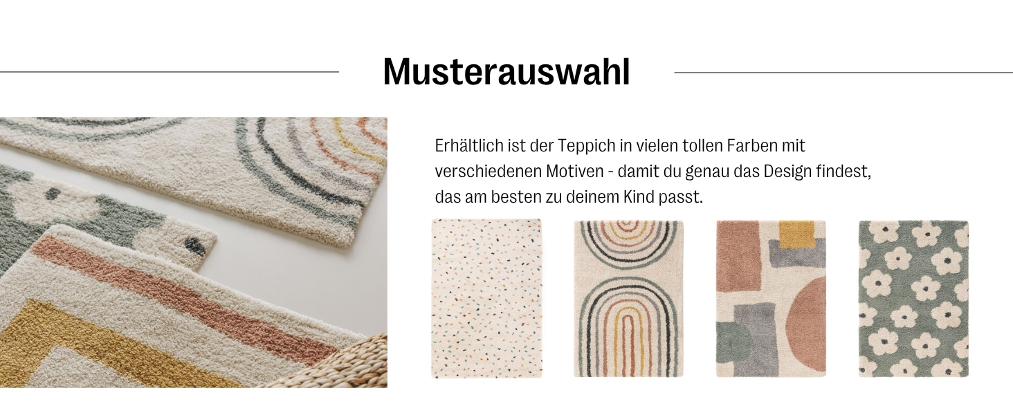 Дитячий килим Benuta Lytte Gobi - багатокольоровий 80x150 см, прямокутний, з дитячими мотивами, штучне волокно, для дитячої, вітальні, спальні