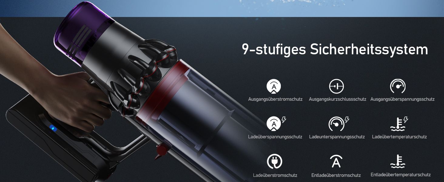 Акумулятор Keenstone V8 8000mAh для Dyson SV10 V8 Absolute Animal Motorhead Fluffy Slim Fluffy Total Clean Extra (V11 8.0Ah) з 3 фільтрами