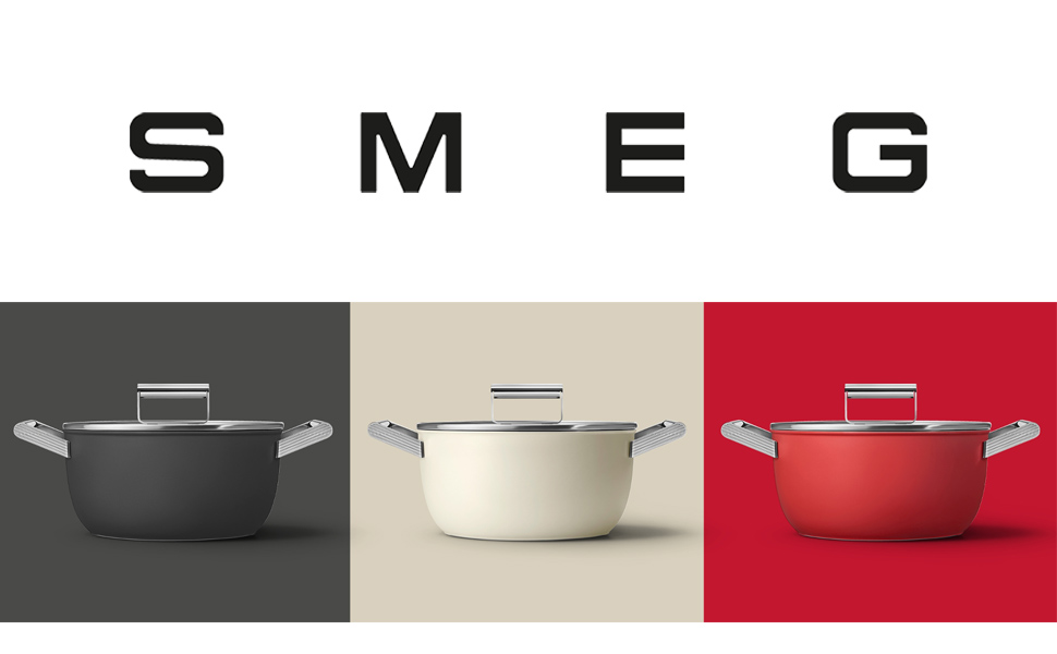 Електричний чайник Smeg KLF05CREU, 0.8 л, червоний, нержавіюча сталь, з автовимкненням