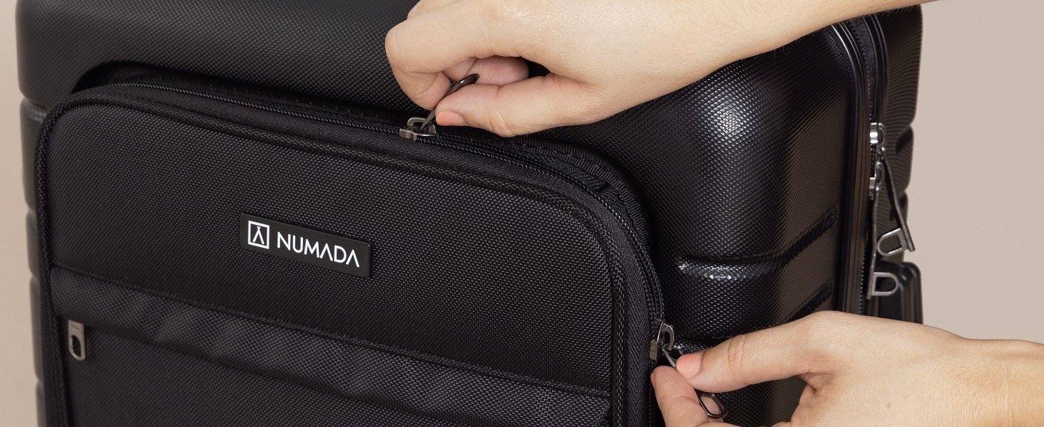 Чемодан ручної поклажі PackPro T20 (56x37x22 см) з ABS пластику, TSA-замком та 4 колесами. Чорний, з внутрішніми відділеннями та світлом. Міцний, надійний.